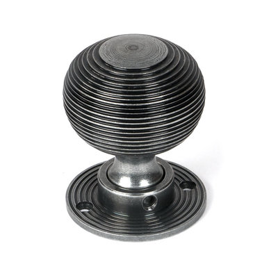 Beehive Interior Mortise Knob Set