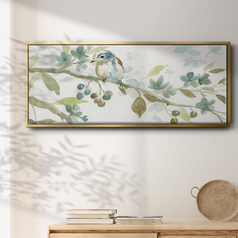 Début du printemps II - toile encadrée, H 20 po x l 50 po