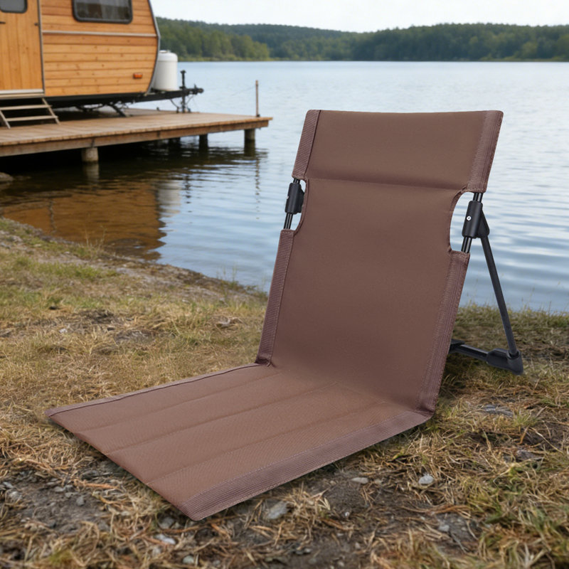 Chaise de camping 27 po, chaise d'extérieur pliable légère avec sac de rangement