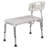 Phoebe Aluminum Height Adjustable Medical Shower Transfer Bench