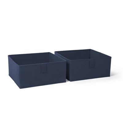 Organisateur de rangement en tissu pliable avec poignées 2 pièces RiverRidge Kids