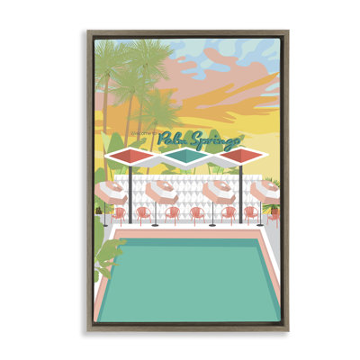  «Palm Springs Pool Time» par Jen Bucheli