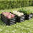 4x2 Ft Galvanized Steel Raised Garden Bed Kit - 1ft High, 48x24x12 Inch Outdoor Metal Planter Box for Vegetables, Herbs, Flowers & Plants | Easy Assembly, Rust-Resistant, Durable，set of 3-856242117-856242114