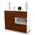 White/Walnut