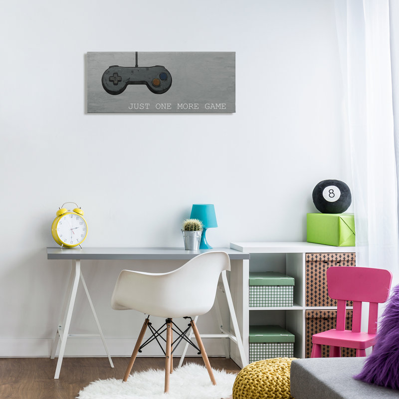 Just Just More Rustic Gaming Canvas, design par Kim Allen, H 13 po x l 30 po