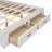 Queen Size Platform Bed With 6 Storage Drawers-1022763603