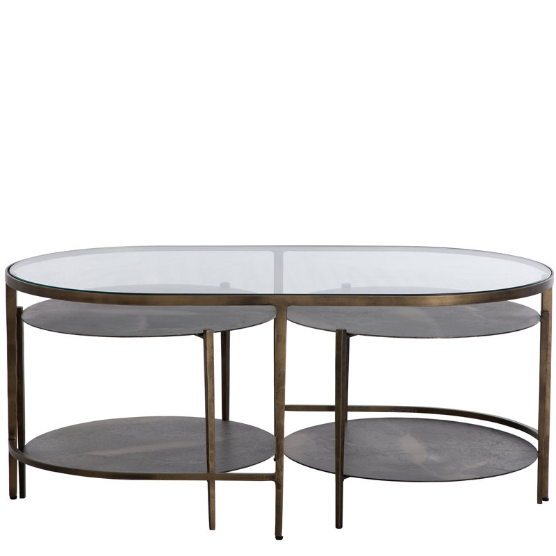 Northampton 3 - Piece Nesting Coffee Table Set