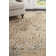 Tapis à motif floral rétro Ercle