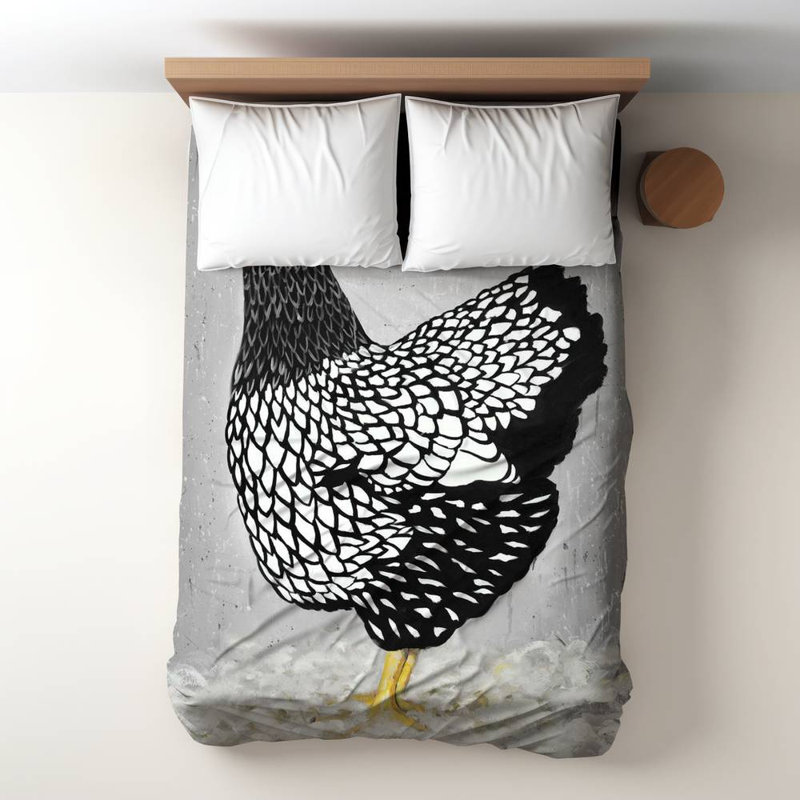 Sateen Duvet Cover, Black