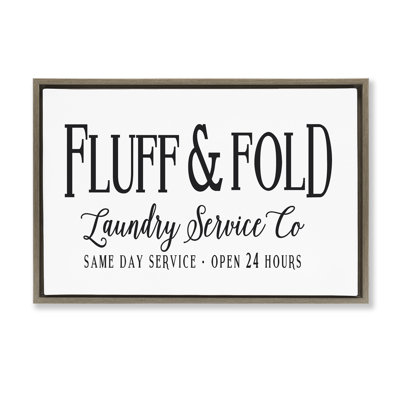 Toile flottante Fluff & Fold Laundry