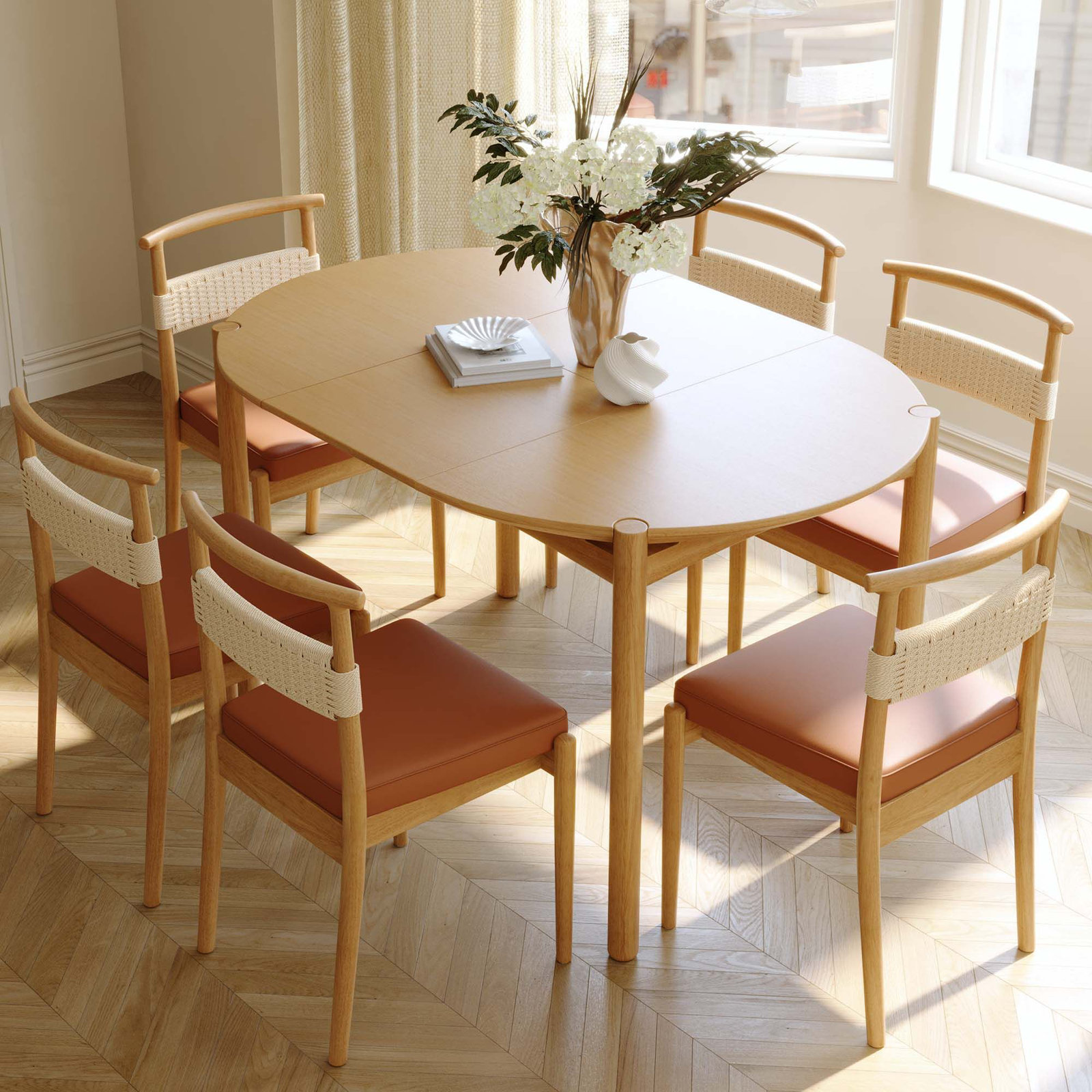 Bera 39"-51" Extendable Dining Table