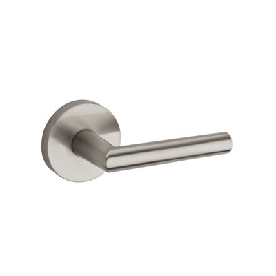 Milan Round Rose Passage Door Lever