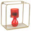 2 Piece Square Metal Floating Shelf-58887080