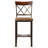 Jefferson Upholstered Counter Stool with Metal Frame-1689787776
