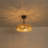 19.7" Boho 5-Blade Reversible Rattan Caged Ceiling Fan Light With Remote