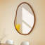 Atharva Solid Wood Novelty Wall Mirror-1262109024