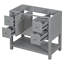 Base de meuble-lavabo simple 35,60 po seulement-98346898