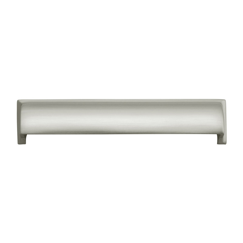 Parkview Cup / Bin Pull, 3", Satin Nickel