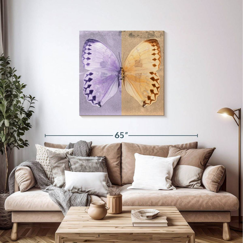 Brampt Miss Butterfly Formosana, 36" H x 36" W