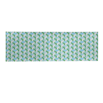 Chenille Geometric Indoor Rug