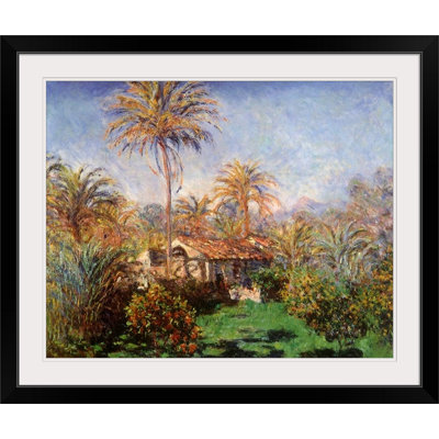 Claude " House Among The Palms " by Claude Monet