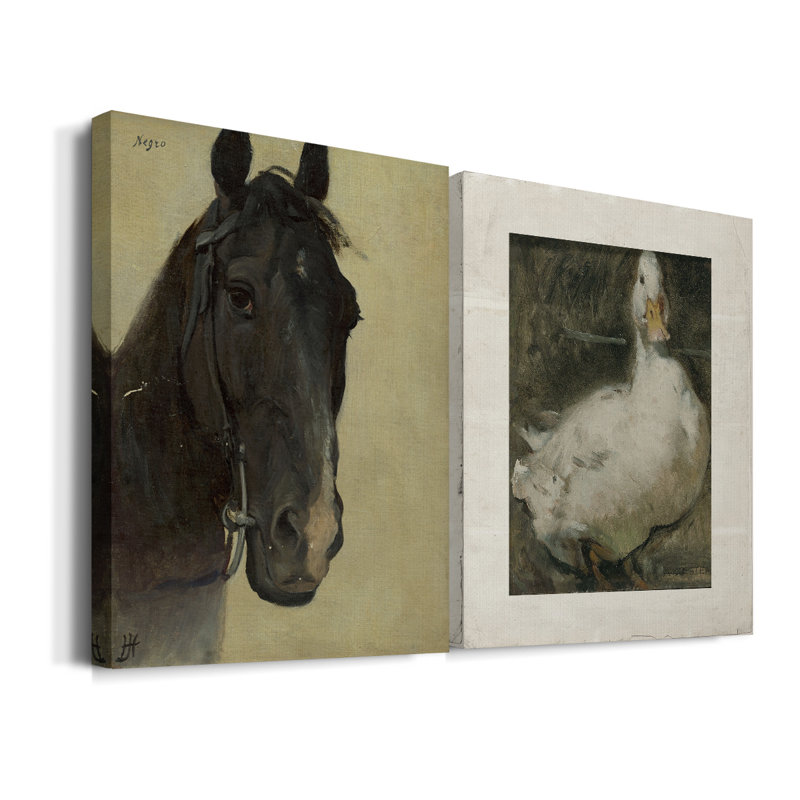 «LXV», reproduction d'art rétro sur toile tendue, prête à accrocher, H 18 po x l 24 po