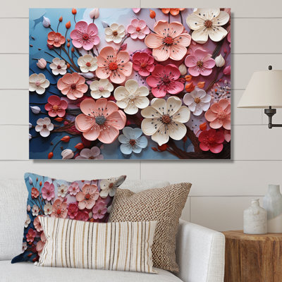 «Apple Blossom Harmony I», reproduction d'art sur toile