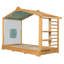 Lit simple simple avec lit gigogne simple et tablettes latérales-1691739998