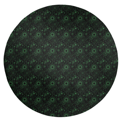 Chenille Toile Indoor Rug