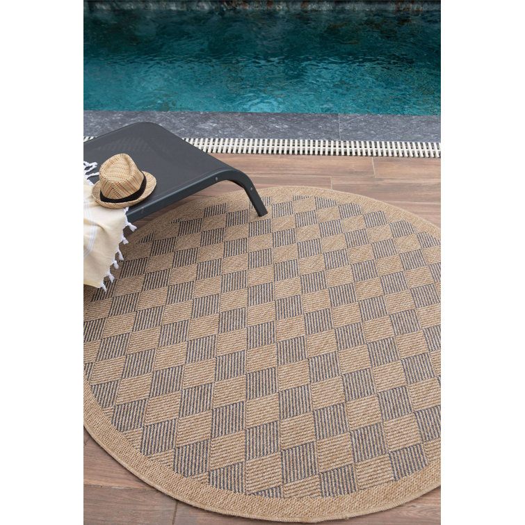 Nature Collection Argyle Indoor / Outdoor Area Rug