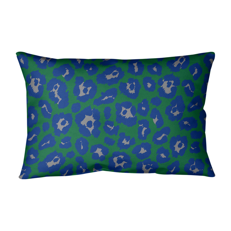 Housse de coussin rectangulaire Seattle football, Vert foncé, Polyester sergé