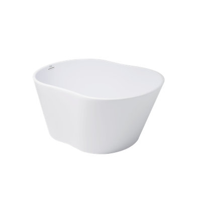 Soho 48'' x 30'' Freestanding Air Solid Surface Bathtub