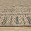 Tapis beige / gris à motif géométrique industriel Eidan-441696299