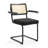 Boucle Low Rattan Back Arm Chair-93021591