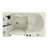 Therapeutic Tubs 26 in. x 46 in. Left Drain Quick Fill Walk-In Air Tub in Biscuit-11831165-11831166