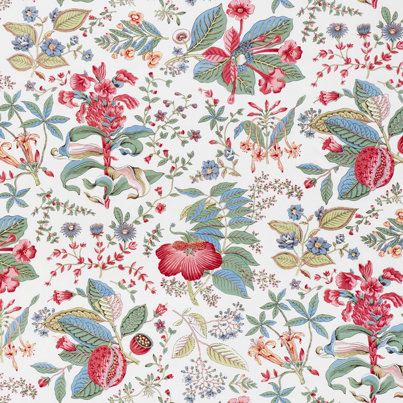 Pomegranate Botanical Fabric, Document