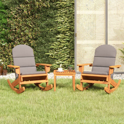 Ensemble de chaises pliantes Adirondack d'extérieur Doncaster