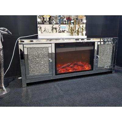 Nova TV Stand Fireplace for TVs up to 65" Fireplace