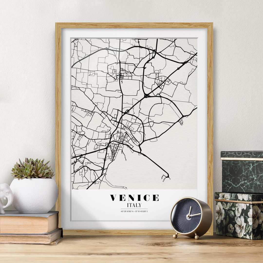 Poster Venice Map