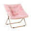 Soft Faux Fur Oversized Folding Accent Chair-935085484