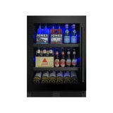 XO 24" 145 Cans (12 oz.) 5.7 Cubic Feet Built-In Beverage Refrigerator with Wine Storage