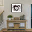 «Brushstroke No 6» par Karen Lehrer, impression sur bois encadrée-114160233
