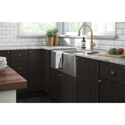 Mushroom 1.125" Antimicrobial Cabinet Knob