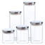 Glass Jar - Set of 6-119686911-119686915