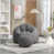 Gray Microfiber