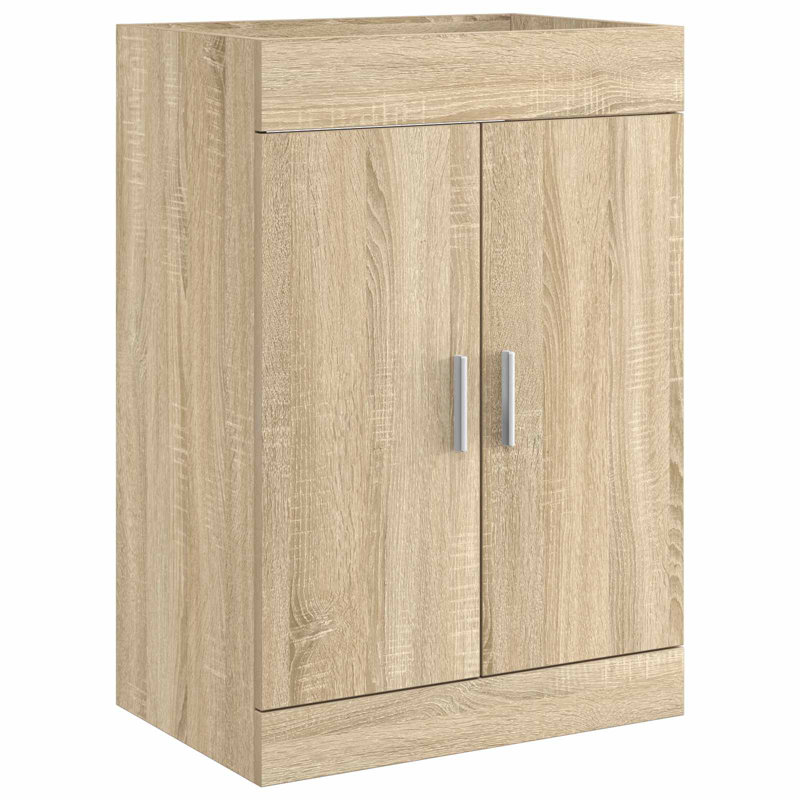 78.5cm Bathroom Vanity Base Only, Sonoma Oak