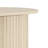 Aurel Modern 39.2" Fluted Oblong Round Base Living Room Coffee Table-1405565780