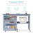 Folding Sewing Table Multi-Function Craft Table and Side Table-108201513