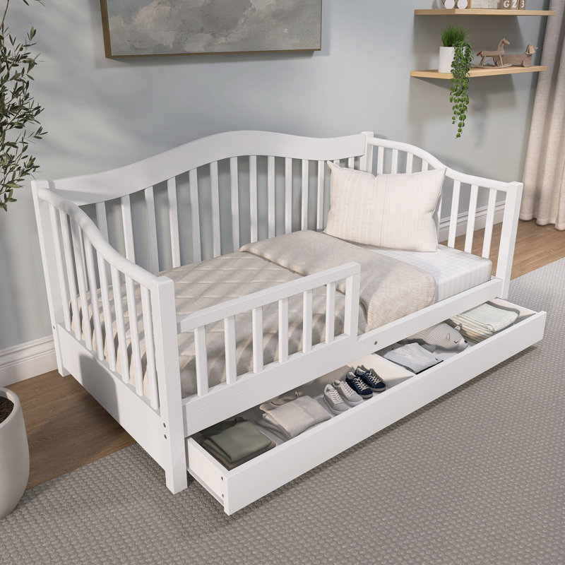 Toddler Day Bed Kids Toddler Bed Daybed, White