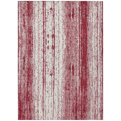 Tapis intérieur lavable rayé ivoire 10 pi x 14 pi